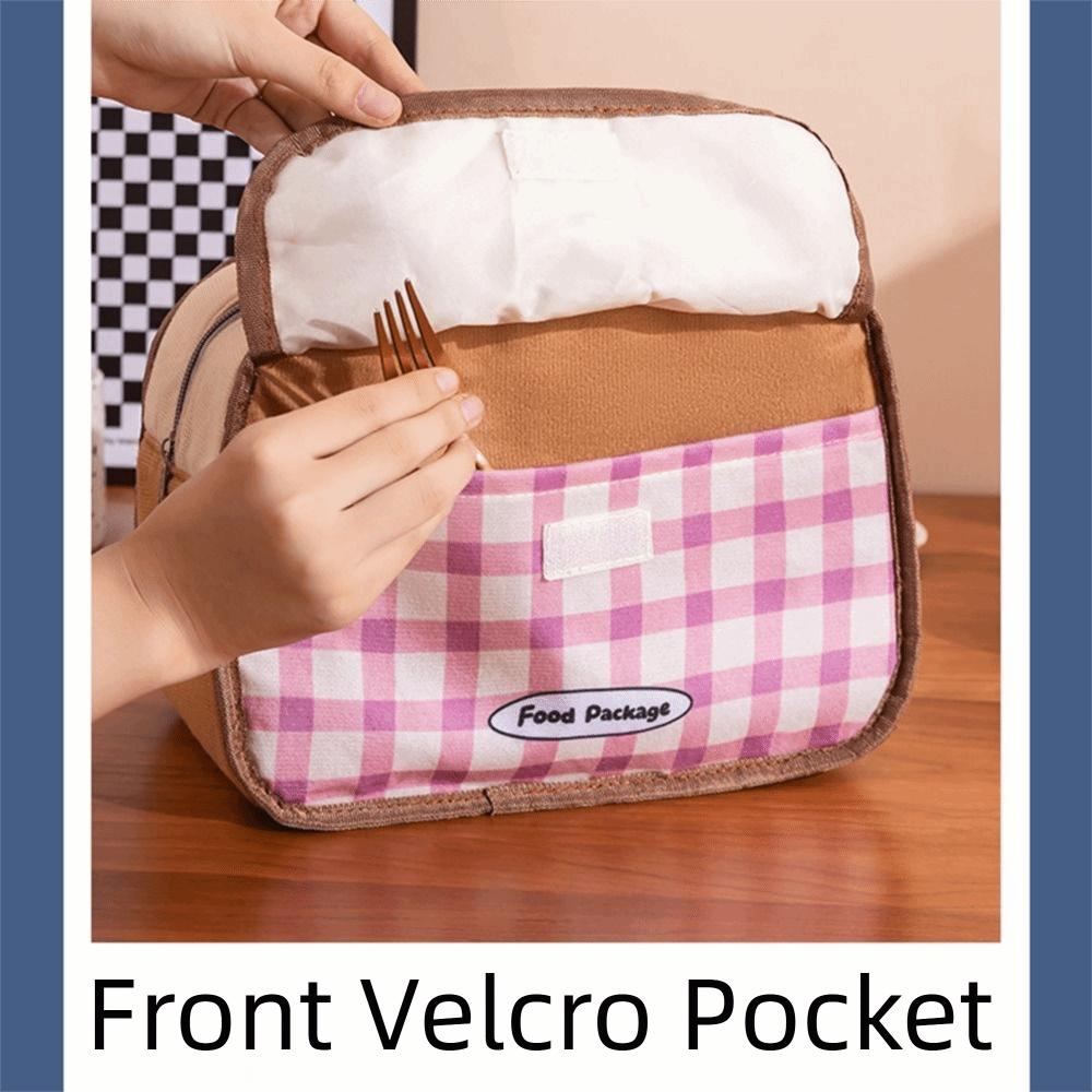 Thickened Lunch Box Large Capacity Insulated Bag Cute Thermal Bag  Work
