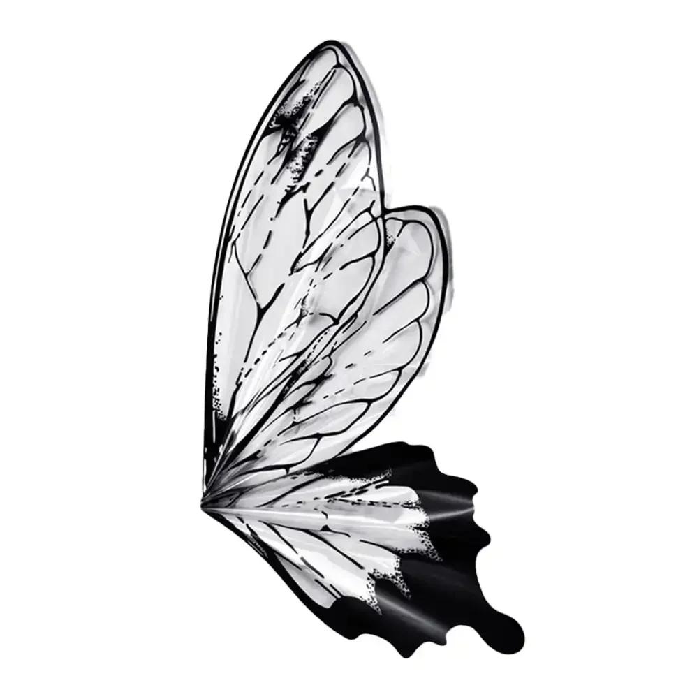 

20 шт. Упаковочная бумага в виде крыльев бабочки, эстетическое искусство, мечтательные цветные крылья, упаковка для букета флористов на День святого Валентина