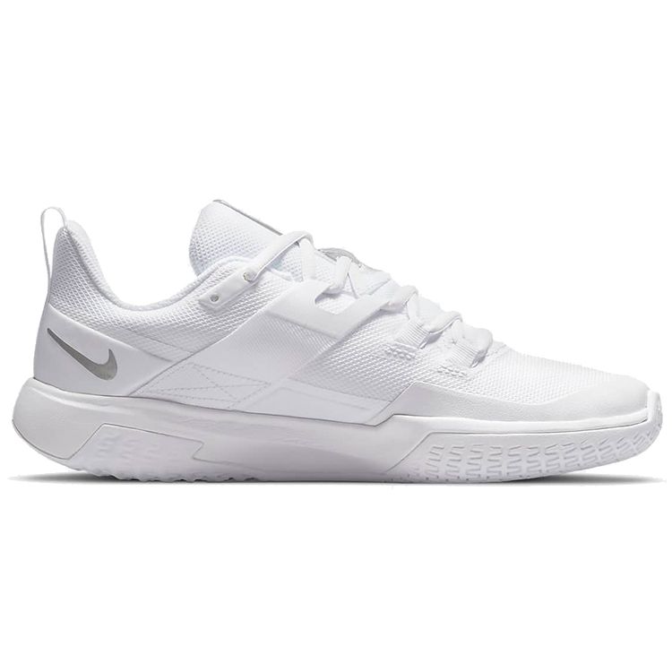 Nike Court Vapor Lite White Metallic Silver Women Sneakers DC3431-133
