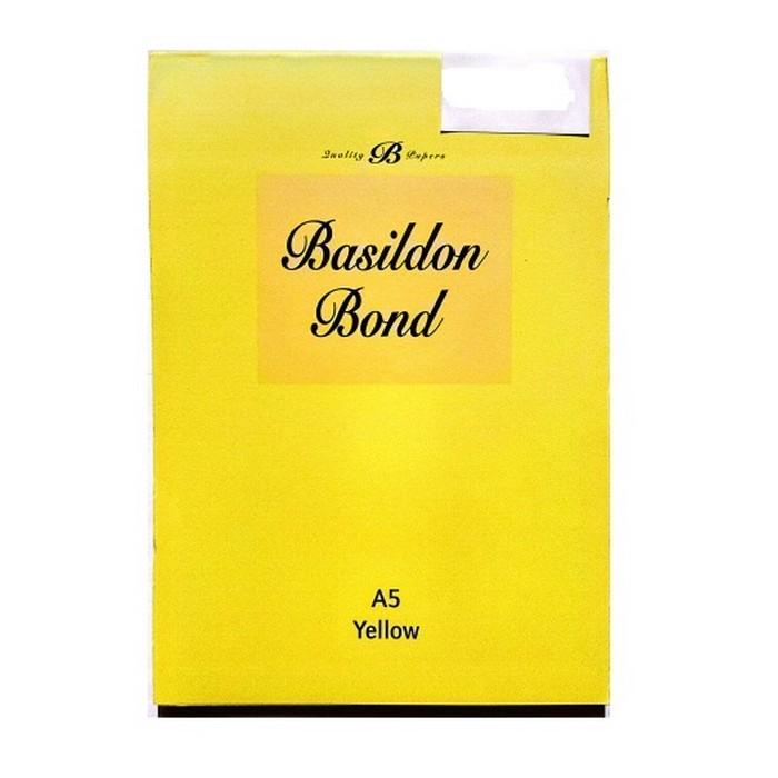Basildon Bond A5 Envelopes (Pack of 50) One Size jaune