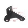 Car Tailgate CB Antenna Mount Holder Bracket Car Spare Tire CB Antenna Mount for Jeep Wrangler JK Unlimited 07-18 Accessories