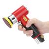 Mini Pneumatic Air Sander Eccentric Grinder Polishing Machine with Sandpapers for AutomobileRed