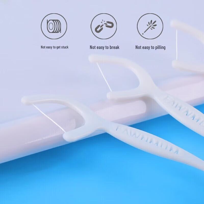 Fawnmum Ultra-fine Dental Floss Picks, 240 Count