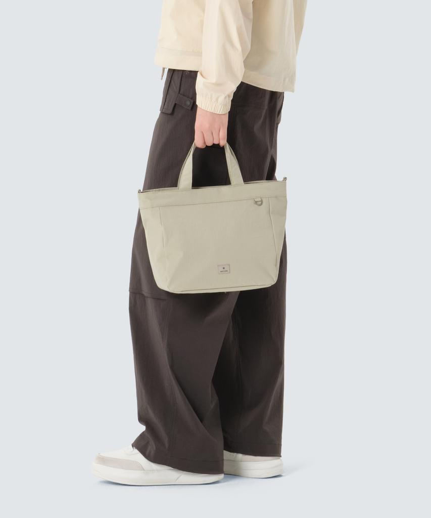 Snowpeak Apparel Cample 2-Way Tote Bag 5.5L (S26Swctb10) Light Beige