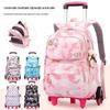 ZIRANYU Zaino Scolastico con Ruote per Bambini