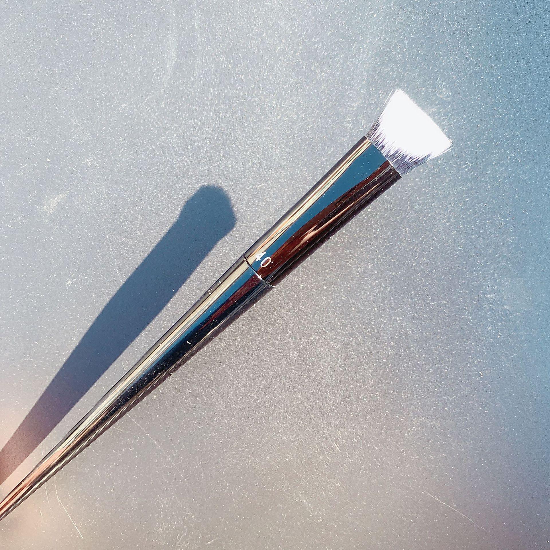 

KVD Big Face Full Makeup Brush Set: 3D Concealer, Foundation, Double-Ended Eyeshadow, Loose Powder, Blending, and Setting Brushes.