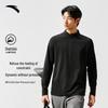 Zero-Pressure Half-Zip Long Sleeve Men's T-Shirt