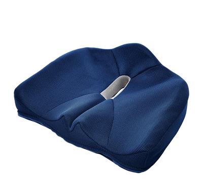 Cojit A Difference In Fit for Back Pain and Posture Urethane Cushion Navy Width 43cm - - - -
