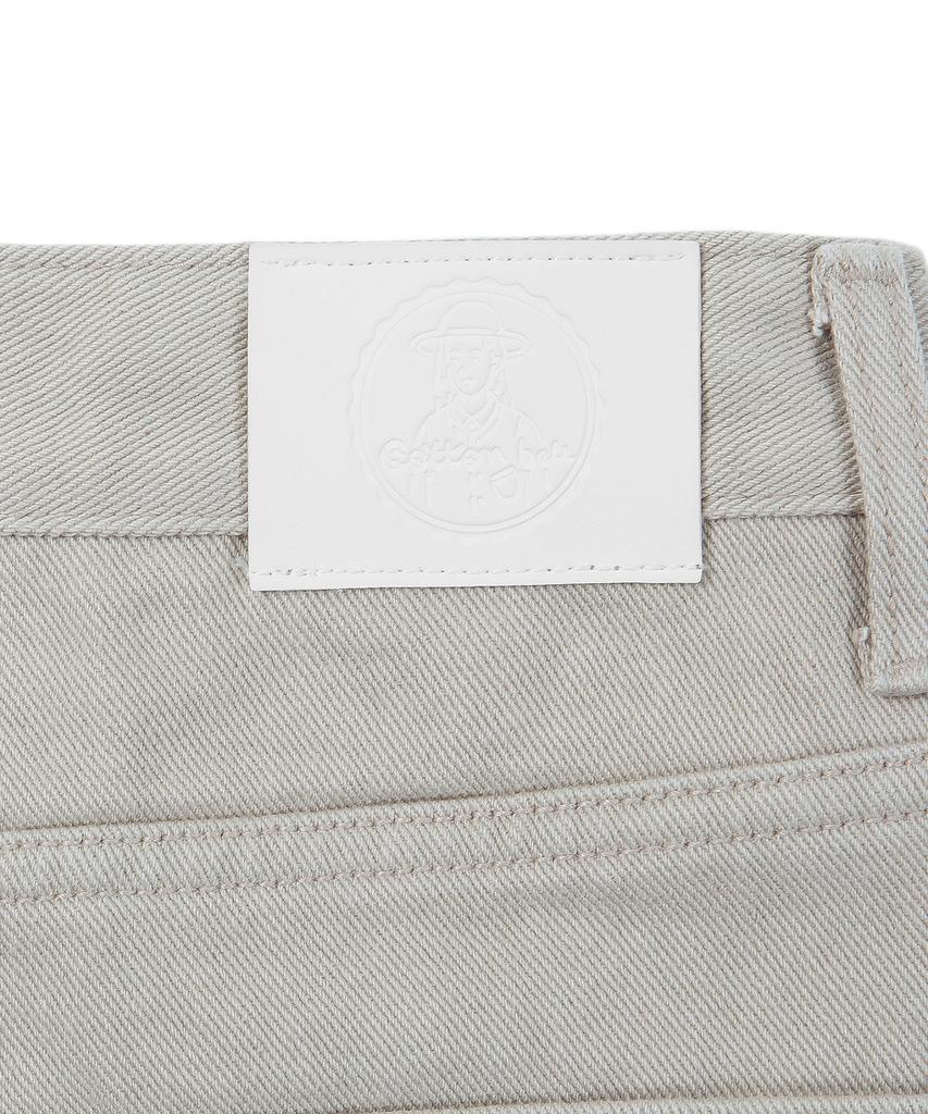 COTTON BELL Cotton Tapered Pants - Beige