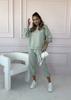2025 Autumn/Winter Women's Solid Color Loose Sweatshirt and Casual Long Pants Two-Piece Set