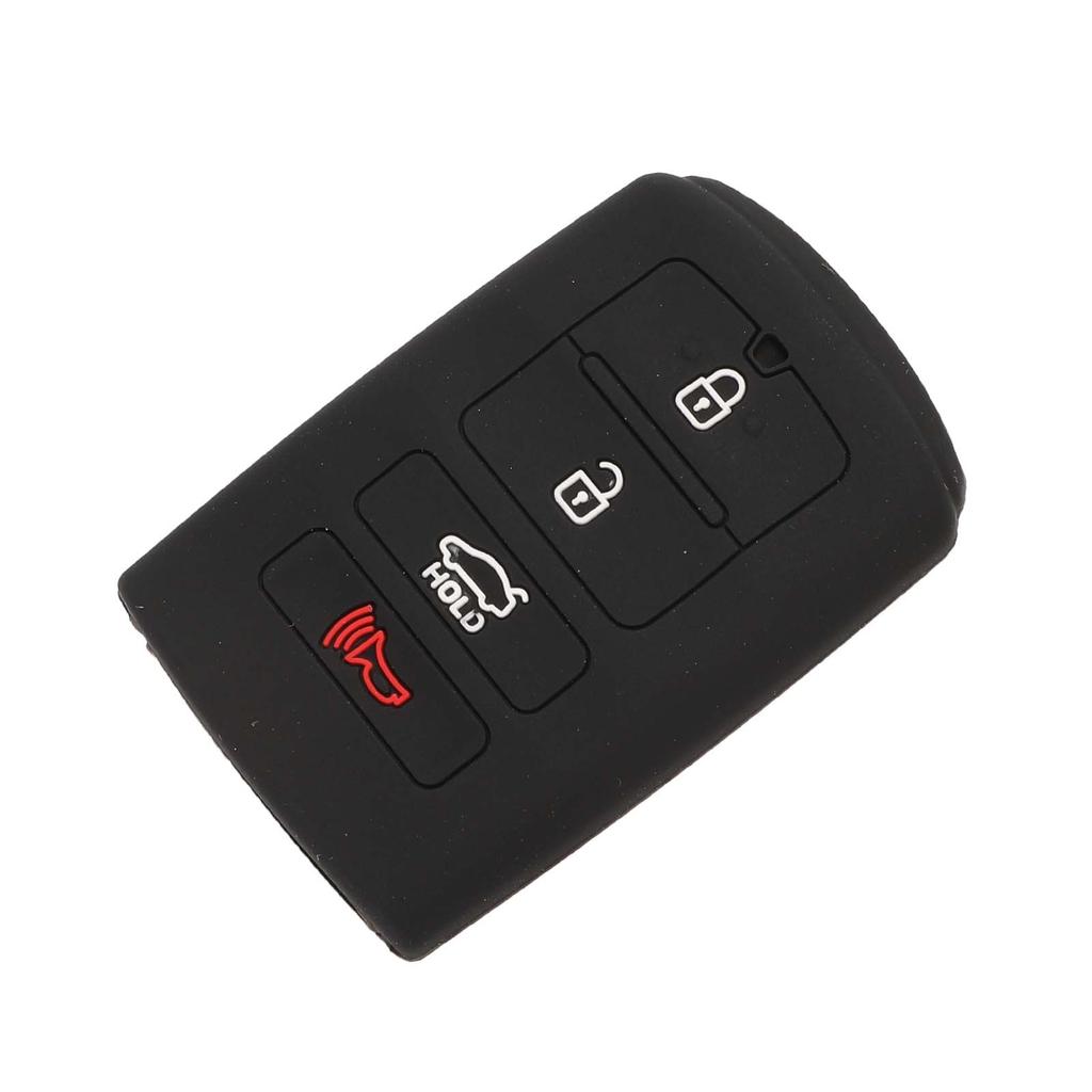 Jingyuqin Remote 4B Car Key Case Silicone For Kia Sorento K900 New K7 Cadenza 2017 2018 2019 Holder Styling Smart