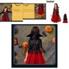 Exquisite Wicked Vampire Cosplay Costume Red Tulle Fancy Dress For Girls