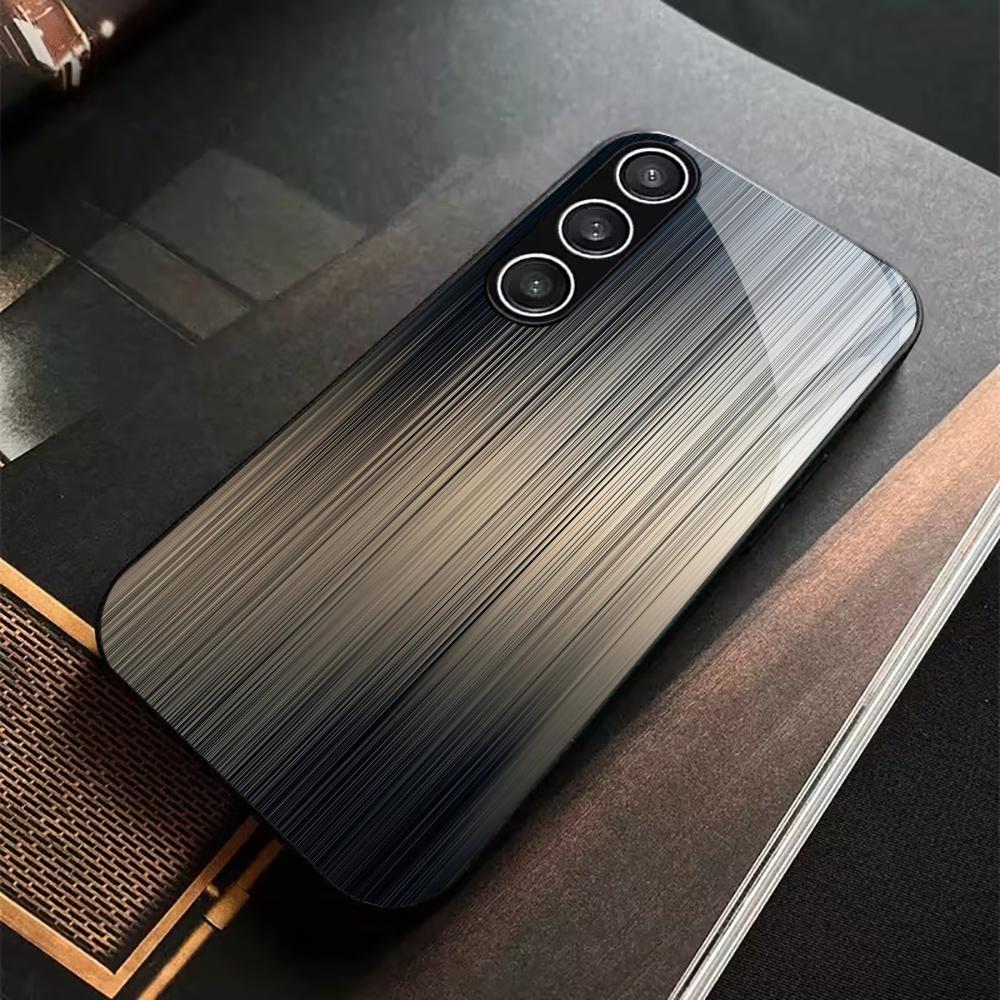 Men's section Temperament PhoneCase Glass PhoneCase for Samsung Galaxy S26 S25 S24 S23 S22 S21 FE Ultra Plus Dropresistant