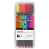 Assortment of Good Quality, Long-lasting, Water-based Triangular Markers with a Solid Tip.. There Is Enough