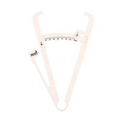 New Body Fat Caliper Skin Fold Accurate Measurement Tester Slim Measuring Analyzer White