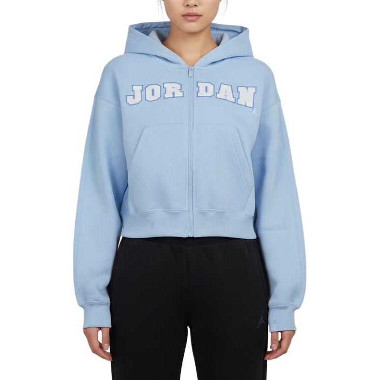 

Jordan Air Sports Casual Zip Long Sleeve Hoodie Women hoodies IO1075-422 S