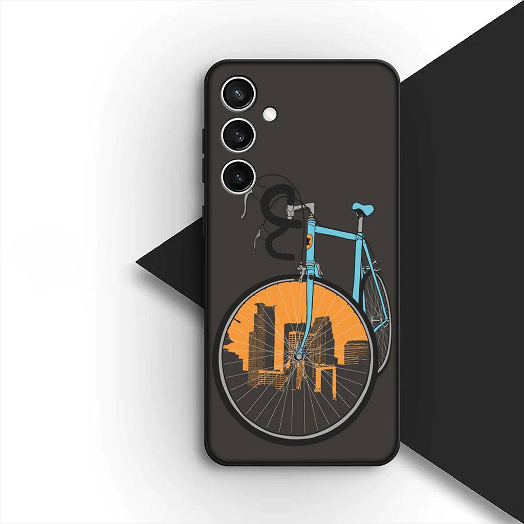 Cover for Motorola Moto G22 G23 G32 G53 G60 G13 G64 G20 G8 G9 Plus Power E13 E20 E32 Phone Case Mountain Bike Car Cycling Art