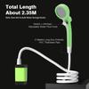 Adjustable 6000mAh Shower Kit Camping Shower Pump RV Outdoor Shower Kit Camp Shower w/Full Screen Intelligent Digital Display