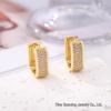 European & American Luxury Zircon Ear Cuffs - Women's Fashion Earrings & Hoops