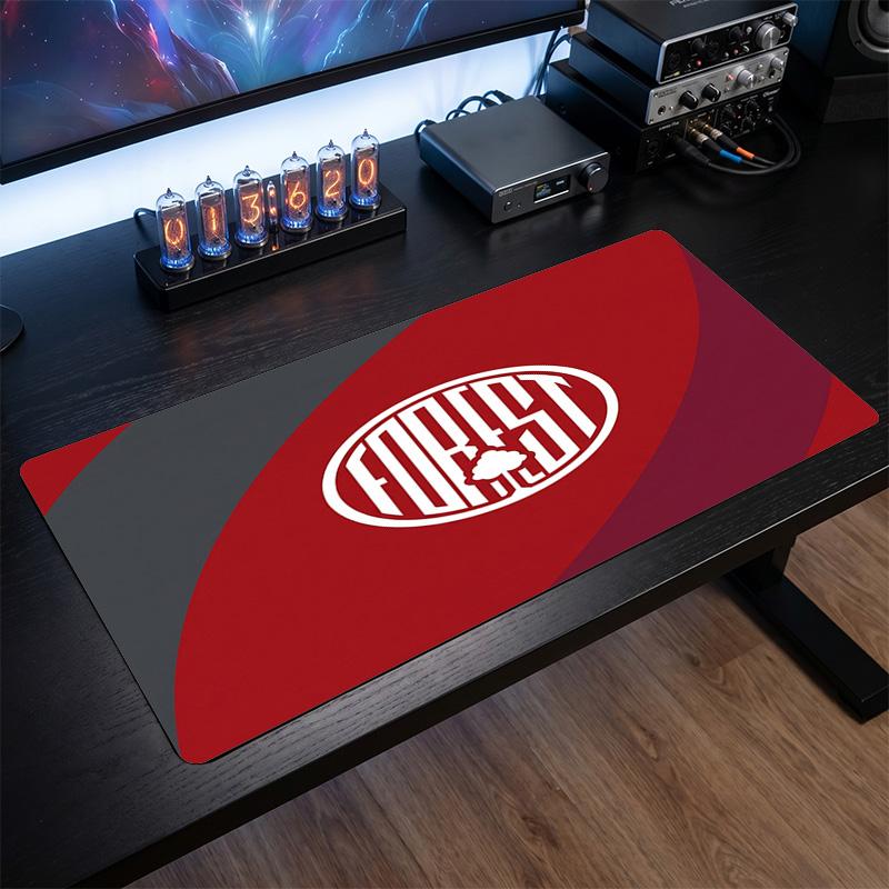 Nottingham Forest Voetbal Print Grote Muispad, Antislip Uitgebreide Gaming Bureau Mat voor Kantoor Thuis