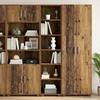 Sideboard Reclaimed Wood 45 X 41 X 185 Cm Engineered Wood