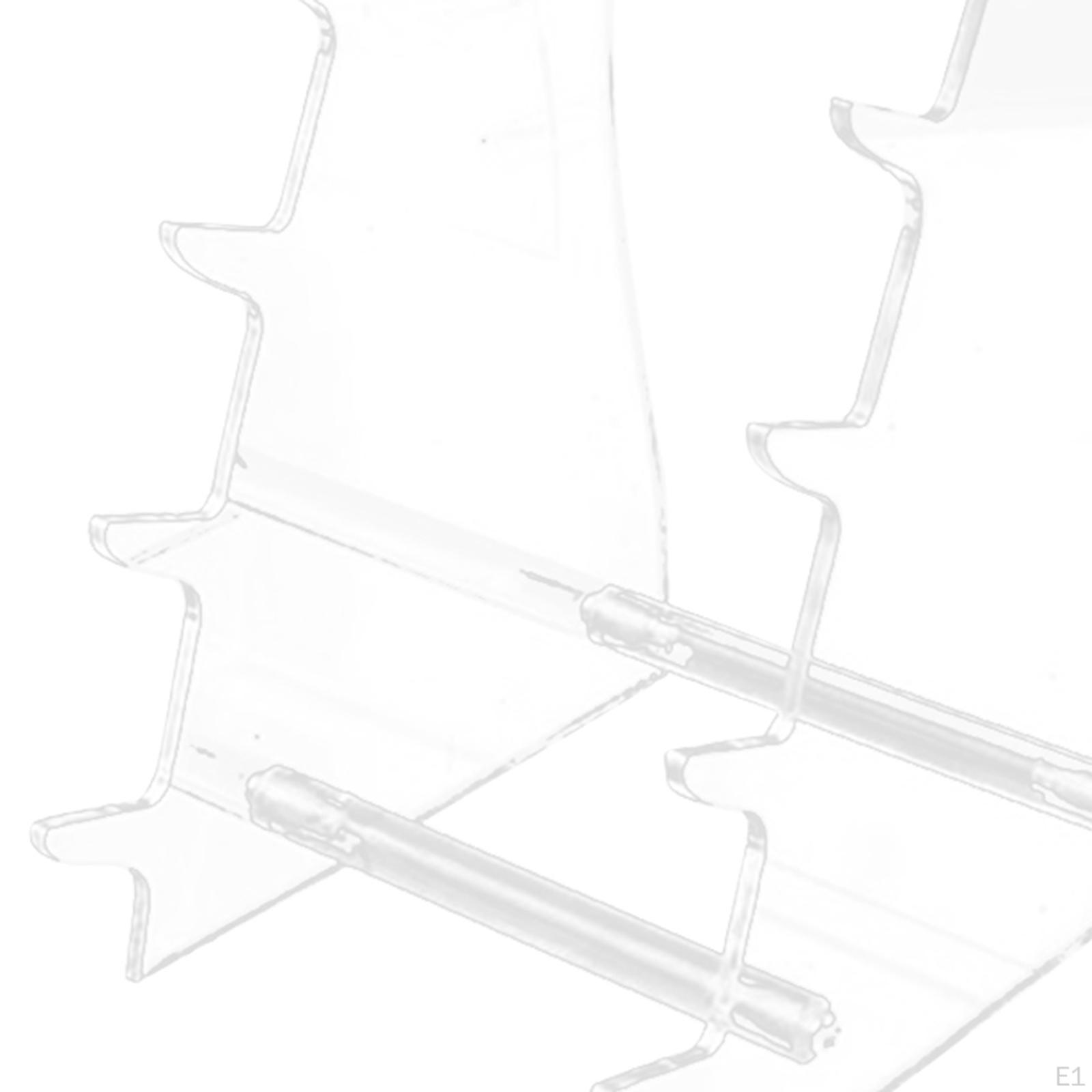 Элегантный держатель ножа с подставкой для меча для коллекционных лезвий clear — фото 3