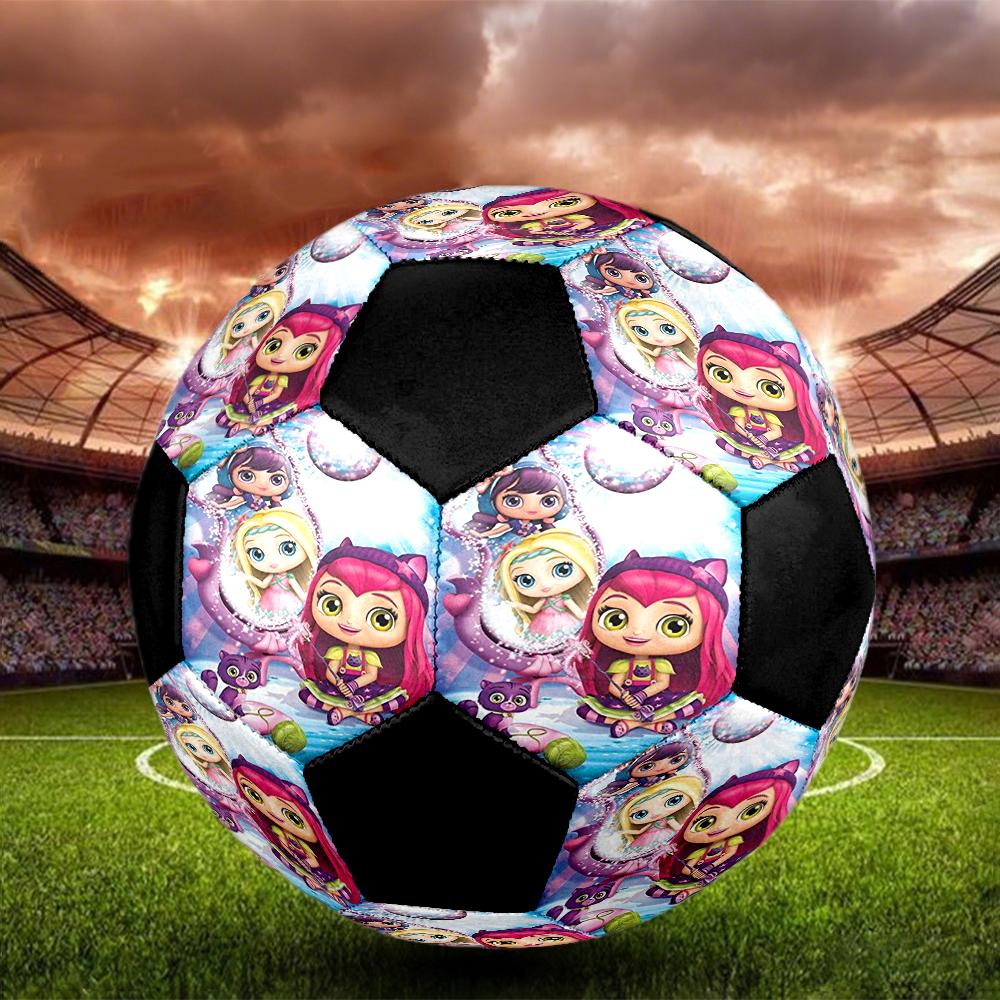 Little Charmers Theme Size 5 Soccer Ball, Suitable for Both Indoor and Outdoor Matches, a Gift Suitable for Everyone.