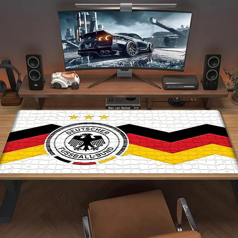 Germany National Football Team Print Cushion Non-slip Laptop Tablet Big Mousepad XXL Mat Mini PC Playmat With Lock Edge