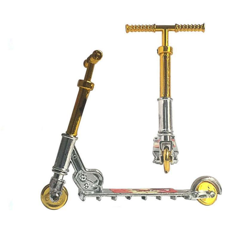 Mini Scooter Two Wheel Scooter Children's Educational Scooter Car Fingerboard Skateboard Finger A6W2