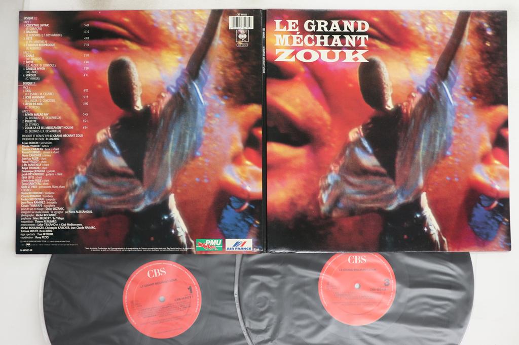 LP Record LE GRAND MECHANT ZOUK - Le Grand Mechant Zouk CBS4634231 CBS 1989 France World Music Used