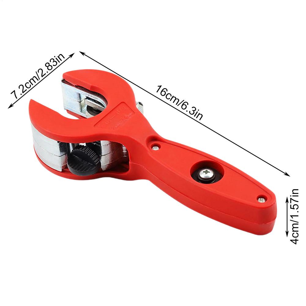 Ratcheting Tubing Cutter 8-29mm Universal Pipe Cutter Stainless Steel Copper Aluminium Ratchet Scissors Hose Cutting Hand Tools