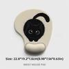 Silicone Comfortable Wrist Rest Soft Desktop Wrist Support Cartoon Animal Mouse Pad  Computer