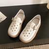 Retro Bag Head Sandals, New Summer Models, Comfortable On the Feet, Thick-soled Breathable Hollow Hole Shoes