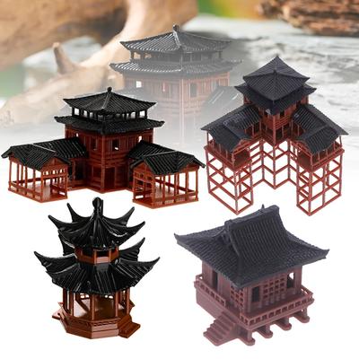 Κινεζικό Άγαλμα Πανδοχείου Μοντέλο Αρχαίου Κτιρίου Μινιατούρα Ιαπωνικό Περίπτερο Διακοσμήσεις Μινιατούρα Ζεν Κήπος Ενυδρείο Μπονσάι Στολίδια