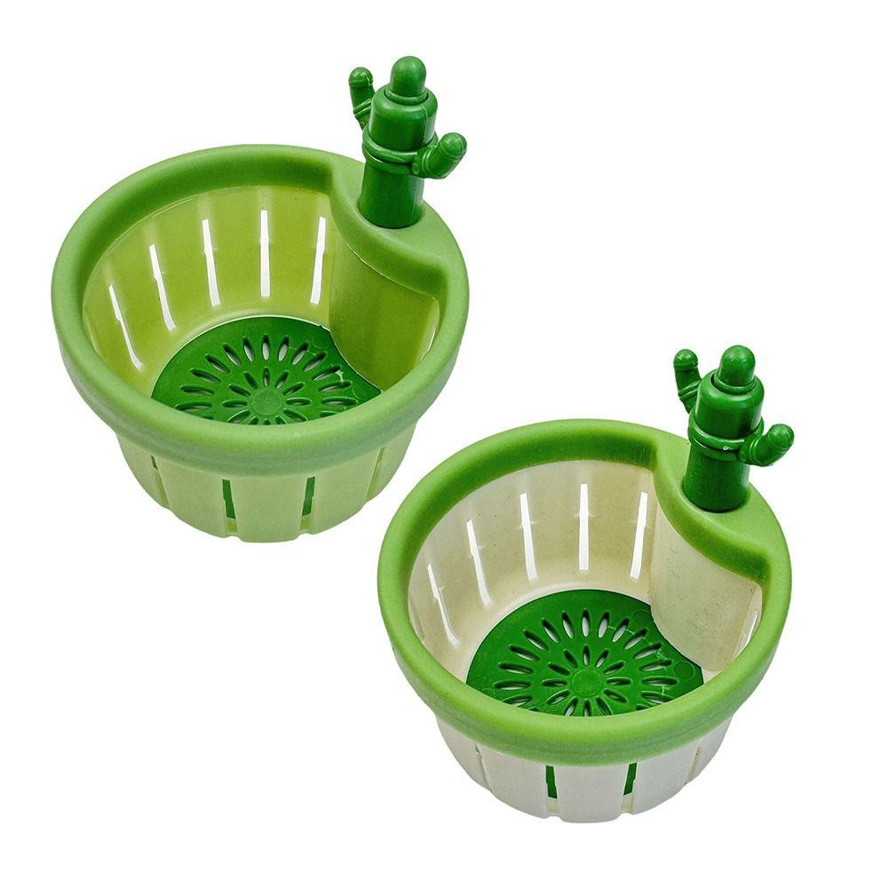 1/2 szt. Filtr sitkowy do zlewu kuchennego z filtrem Cactus Anti-Clogging Cactus do narzędzi kuchennych