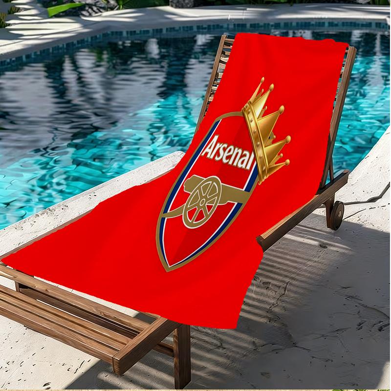 Football team.C Print Beach Towel, Versatile Lightweight Absorbent Beach Towel for Pool Surf Yoga Bathroom, Perfect Birthday Holiday Gift