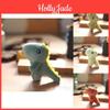 Chaveiro Adorável de Dinossauro de Pelúcia Brinquedo Macio Fofo Desenho Animado T-rex Pingente de Bolsa 10cm