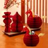 Horse Shape Ornaments For  Chinese New Year Desktop Parper Honeycomb Balls Festival Party Gifts Room Decoration