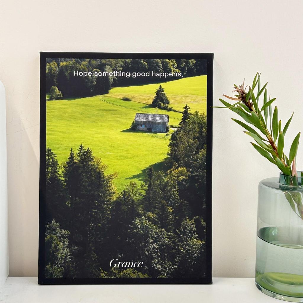 Nordic Forest Cabin Wall Art: Bedroom, Dorm, Restaurant, and TV Cabinet Décor.