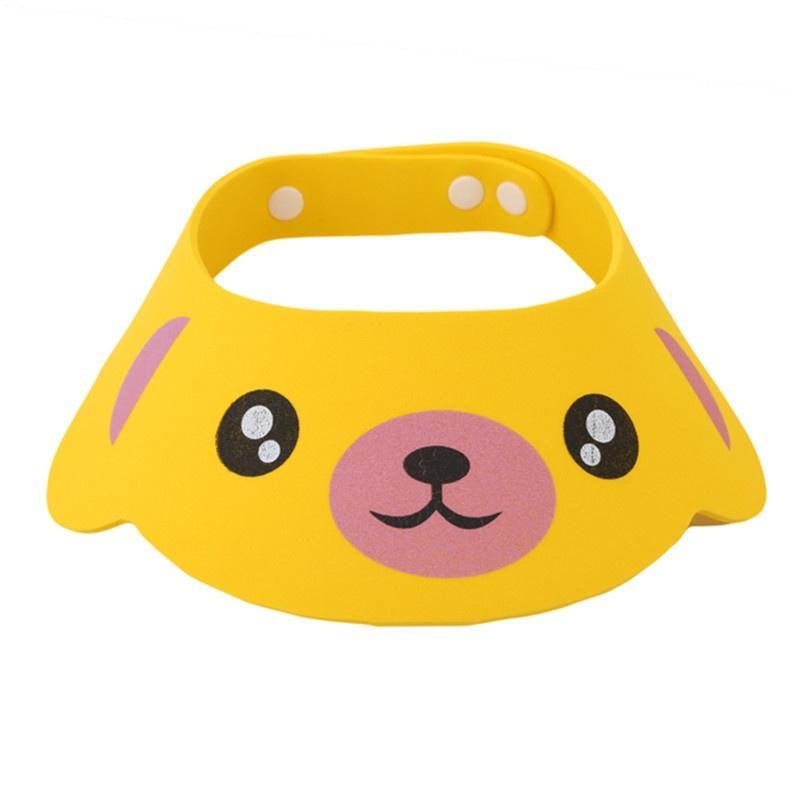 Hanyu Kids Bath Visor Hat Regulowany czepek kąpielowy dla niemowląt Osłona do mycia włosów Osłona przeciwbryzgowa Wodoodporna czapka przeciwsłoneczna