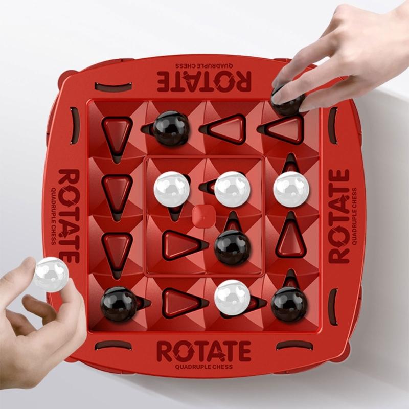 2 Player Fast Strategy Game Track Logics Chess Game Kids Educational Toy for Fun Family Game Party Toy Birthday Gift