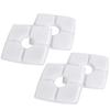 12Pcs Cat Water Fountain Filters Activated Carbon Cat Fountain Filter Replacement for Square Cat Water Fountain Inside