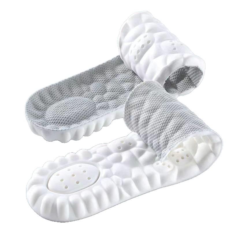 Unisex Odor-Resistant Breathable Height Boost Insoles: Super Soft, Non-Collapsing, For Sports & Military Training