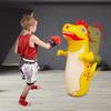 Inflatable Punching Bag Leakproof Inflatable Dinosaur  Free Standing Boxing Bag Bounce-Back Punch Bag for Boys Girls