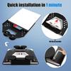 For Starlink Mini Mount Magnetic Car Roof Mount for Starlink Mini Mounting Kit Accessories for Car/RV/Roof Rack/Vehicle