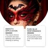 Zephoco Red Face & Body Paint - Non-Smudging, High-Definition Festival Makeup.