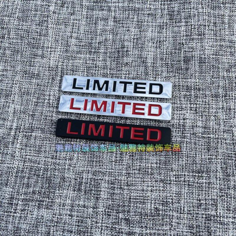 Suitable for Metal LIMITED Modified Car Logo Sticker Limited Edition Car Body Decoration Label Side Label Tail Label