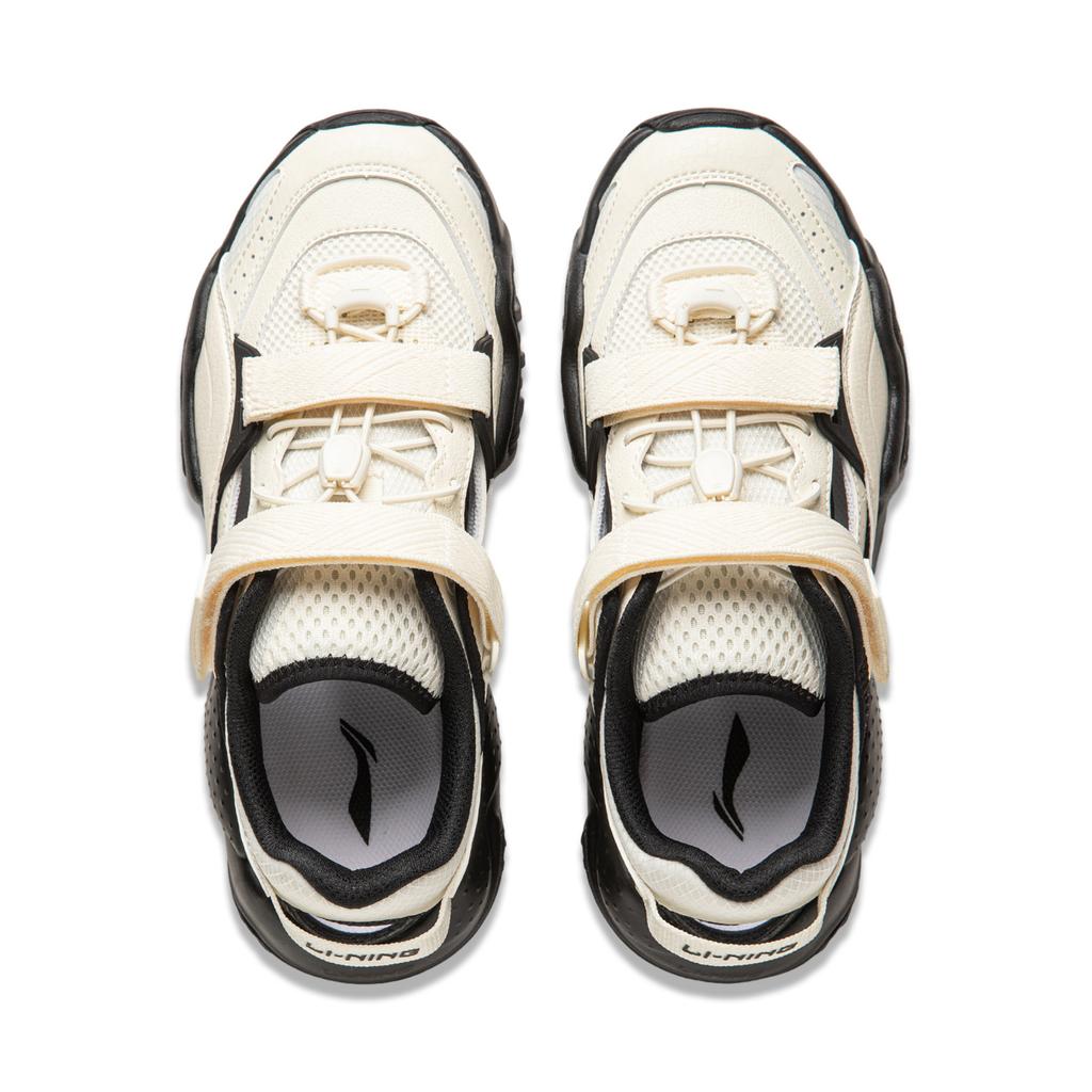New LiNing Sichuan Tour Cushioning Wear Resistant Low Top Casual Shoes Women's Ecru AGCU184-1