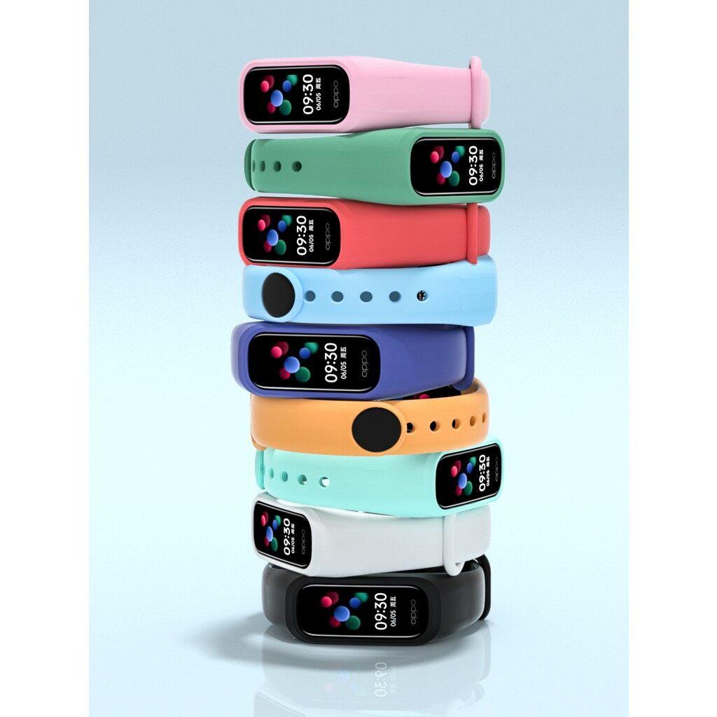 9 Colors Silicone Strap for OPPO Band Replacement Bracelet Sport Band Soft Waterproof Wristband for OPPO Band Accessories