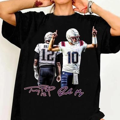 Brady Maye Vintage Football 90er Jahre T-Shirt, Retro American Football T-Shirt